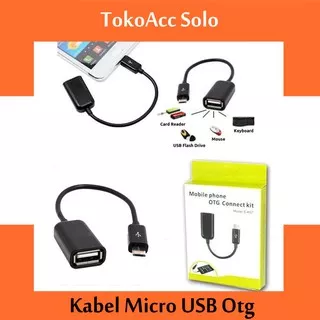 Kabel Micro USB OTG - Micro USB Male To USB Female OTG Data Cable