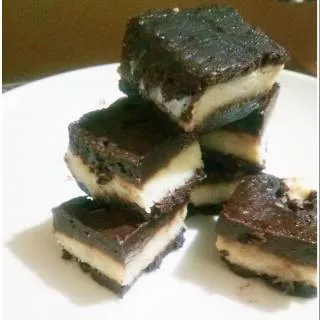 Brownies duren frozen / frozen durian brownies / brownies durian panggang