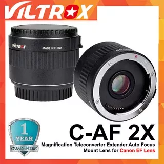 Viltrox C-AF 2X Teleplus Teleconverter Extender for DSLR Canon EF Lens