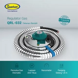 Kepala Regulator / Regulator Gas & Selang Quantum QRL - 032