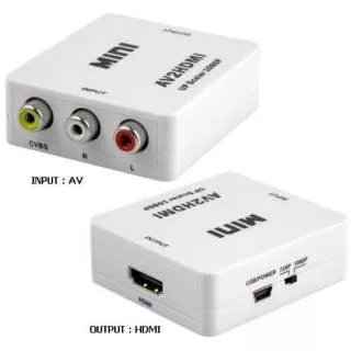 MINI AV2HDMI AV TO HDMI UP Scaler 1080P mini size converter