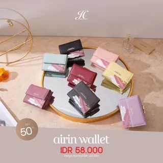 Dompet Wanita Import Mini Lipat Kecil/Dompet Koin/Jimshoney Airin Wallet/Dompet Hp/ dompet Cewek/Remaja  Korea Lucu Tipis Murah/Banjarbaru Banjarmasin Kalimantan Selatan Surabaya Semarang Kado Ultah Cewek Anniversary