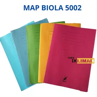 Map Kertas Biola 5002 Polos Stop Map Folio