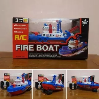 Big Sale ,? Baru Rc Perahu Kapal Fire Boat - Mainan Anak Remote Control Perahu Murah