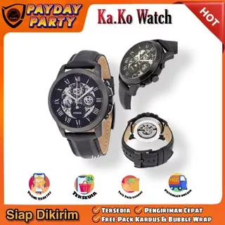 Jam Tangan Pria FOSSIL Original  Fashion Aksesoris cowok Quartz jam tangan couple kulit kado lucu