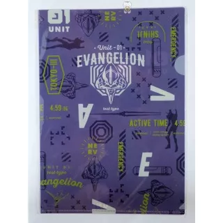 EVANGELION A4 Clear File