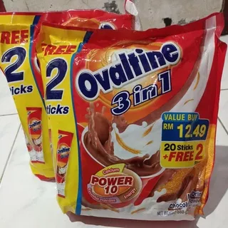 OVALTINE 3 IN 1 MALAYSIA 20+2 STICK