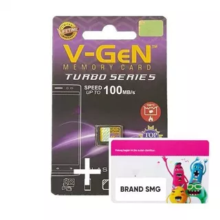 (3 A0N Brand SMG) Memory Micro SD Vgen  Class10 TURBO SERIES Original