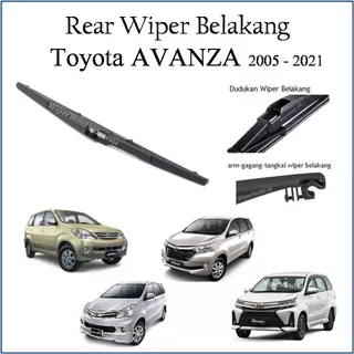 Rear Wiper belakang Toyota AVANZA 2004 2005 2006 2007 2008 2009 2010