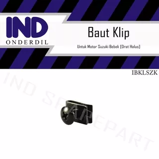 IND Onderdil Baut-Baud Klip Body Drat Halus Smash-R/Shogun-110-Kebo-125/Satria FU-2Tak/RC