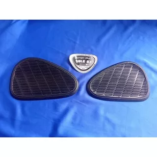 karet tangki tang pad karet tepong tangki honda s90 kustom universal bahan karet berkualitas mirip original Vintage jadul