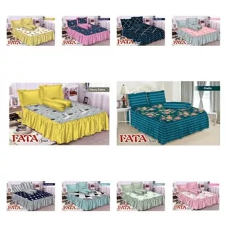 FATA - SPREI RUMBAI KING FATA UK 180X200 MOTIF TERLARIS