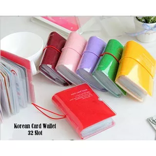 Korean Card Wallet 32 Slot | Dompet Kartu Korea Kapasitas 32 Kartu