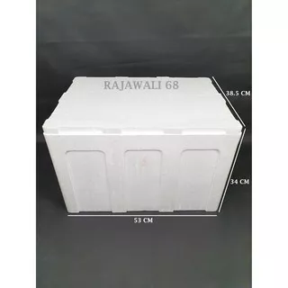 Styrofoam Box Uk. 53X38.5X34 cm | Udang | Box Sterofoam | Cooler Box