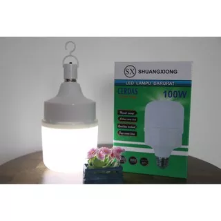 Lampu emergency/bohlam emergency 100watt /shuangxiong /lampu ajaib