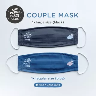 Moon Pancake Cotton 3D Mask - Anti Pergi Pergi Club Couple