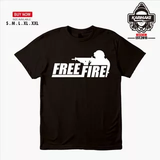 Kaos Baju Free Fire Battlegrounds Garena Vector Kaos Game - Karimake