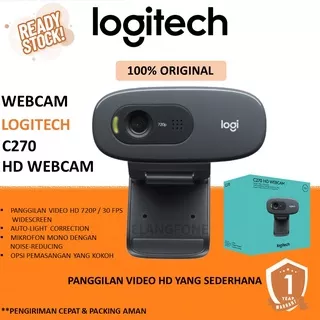 Logitech C270 Webcam HD 720P WebCam Logitech C270 Webcam Logitech Ori