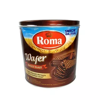 Roma Wafer Choco Blast Kaleng - 336 gr