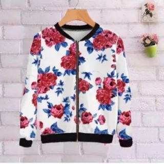 JAKET WANITA BOMBER LOPEZ FLO LONG SLEEVE