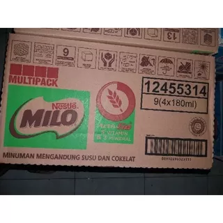 Milo Kotak Dus (isi 36 x 180ml)