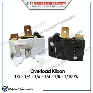 Overload Kulkas Gepeng Klixon 1/3 1/4 1/5 1/6 1/8 1/10 HP