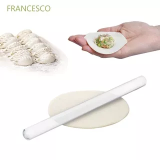 FRANCESCO Creative Rolling Pin Non Stick Clay Tools Fondant Roller Cake Decorating Baking Supplies Multifunctional Acrylic Bakeware/Multicolor