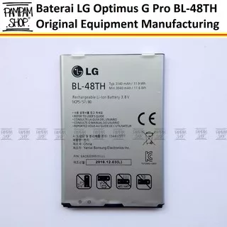 Baterai LG Optimus G Pro E980 E985 Original OEM BL-48TH BL48TH Batre Batrai Battery HP