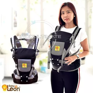 5in1 Way BABY LEON Hipseat Gendongan Duduk Gendongan Bayi Depan Multifungsi Baby Carrier BY60GB