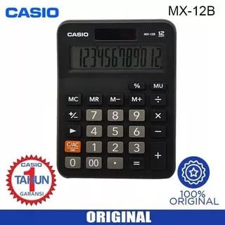 Kalkulator Casio MX-12B Original - Calculator Desktop MX 12 B Murah Import