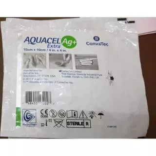 Aquacel Ag+extra 10x10 cm