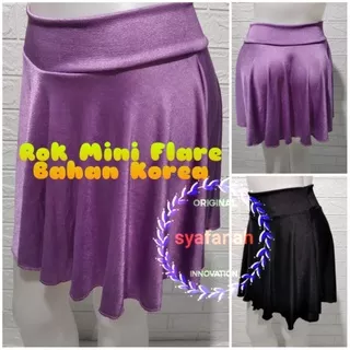 ROK MINI FLARE BAHAN JERSEY KOREA ORIGINAL INNOVATION