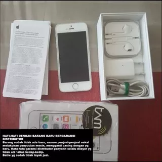 iPhone 5s 16GB Second Resmi Gold Silver Space Grey