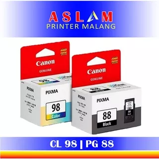 Cartridge Tinta Canon PG 88 Black dan CL 98 Original Ink | E500 E510 E600 E610