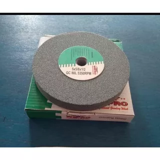 Batu Gerinda Duduk 5 5 Inchi GC80 #80 Grade 80 Grit 80 Wipro