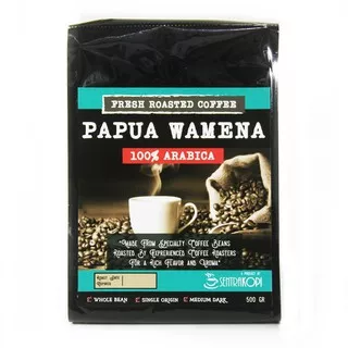 Kopi Arabika Papua Wamena 500 Gram - Bubuk / Biji - Premium Arabica Coffee