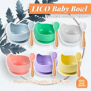 Silicone Baby Bowl BPA Free / Mangkok Bayi Premium / Peralatan Makan Ibu Bayi / Perlengkapan Mpasi Food Grade / Set Alat Tempat Makan Baby