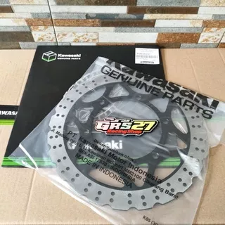 DISC DISK PIRINGAN CAKRAM DEPAN NINJA RR NEW 150 BLACK ORI ORIGINAL KAWASAKI