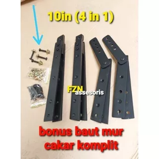 BRECKET BOX MURAH LINE ARAY 10INC BAHAN ALUMINIUM COR