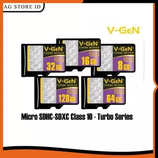 Memory Card V-GEN Micro SD 8GB 16GB 32GB 64GB 128GB Class 10