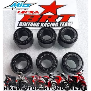 BRT SUPER ROLLER RACING BRT ROLER MIO KARBU SPORTY MIO GT MIO M3 Z MIO J ROLLER 7 8 9 10 11 13 GRAM VBELT MIO RACING BELT 2PH VANBELT YAMAHA 5TL VBELT 54P YAMAHA ORIGINAL VANBELT