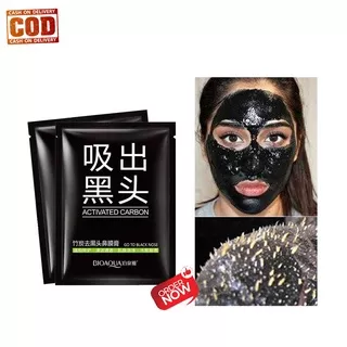 [IMPORT] - Masker Komedo Hidung / Masker Arang Activated Carbon Black Mask [SACHET]