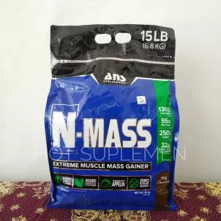 ANS N Mass 15 Lbs NMass Mass Gainer - Suplemen Fitness