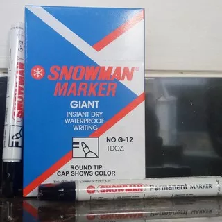 Spidol Snowman Besar Permanent G-12