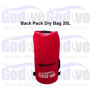 Alat Selam Godive Diving Water Proof Back Pack Dry Bag 20L B-004