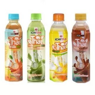 Ichitan Thai Milk Tea, Milk Green Tea, Milk Coffe Tea, Brown Sugar dan Manggo Coconut ukuran 310ml