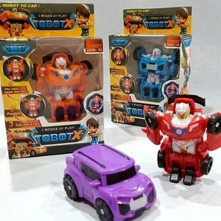 [COD] Tobot mini seri 1 karakter X dan Y Mainan Tobot X/Y deformation figure