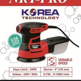 PROMO Orbital Disc Sander NRT PRO 925 HD 5 Variable Speed Mesin Amplas Bulat Bundar Putar Low Watt