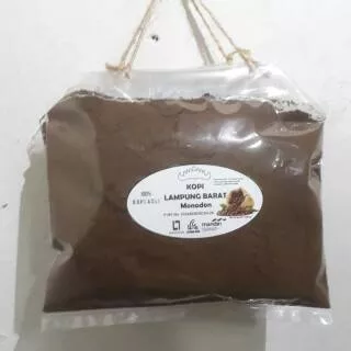 Kopi robusta/kopi berkualitas/ Lampung barat asli 100%/ tanpa campuran/ 200 gram/murah harga promosi