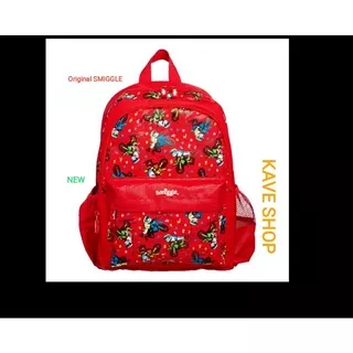 SMIGGLE Bag Backpack Cheer Boy Red - Original SMIGGLE - NEW